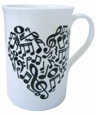 Mug Heart Of Notes Mug Heart Of Notes