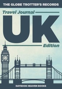 The Globe Trotter's Records - Travel Journal UK Edition - Daybook Heaven Books The Globe Trotter's Records - Travel Journal UK Edition - Daybook Heaven Books