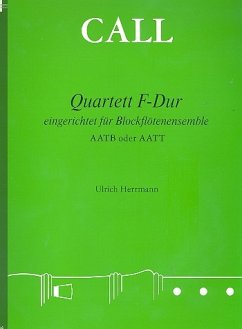 Quartett F-Dur für Blockflötenensemble (AATB oder AATT)