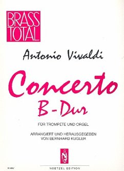 Cover Concerto B-Dur RV548 für Trompete und Orgel