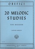 20 melodic studies for bassoon 20 melodic studies for bassoon