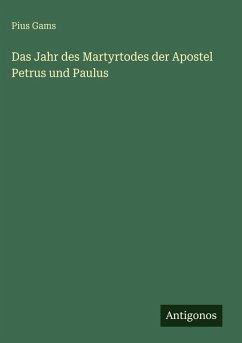 Cover Das Jahr des Martyrtodes der Apostel Petrus und Paulus