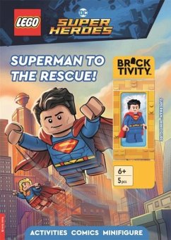 LEGO® DC Super Heroes: Superman to the Rescue Activity Book (with Superman(TM) minifigure) - LEGOÂ ; Buster Books