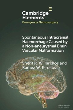 Cover Spontaneous Intracranial Haemorrhage Caused by a Non-aneurysmal Brain Vascular Malformation