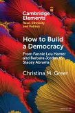 How to Build a Democracy How to Build a Democracy