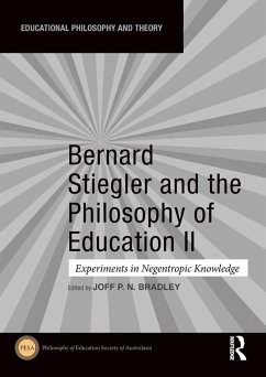 Cover Bernard Stiegler and the Philosophy of Education II