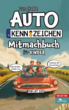 Cover Das große Autokennzeichen Mitmachbuch für Kinder