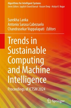 Cover Trends in Sustainable Computing and Machine Intelligence