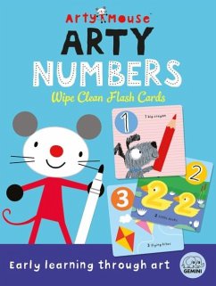 Cover Arty Mouse Arty Numbers Wipe Clean Flash Cards