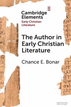 Cover The Author in Early Christian Literature