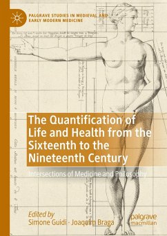Cover The Quantification of Life and Health from the Sixteenth to the Nineteenth Century