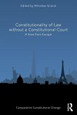 Constitutionality of Law without a Constitutional Court Constitutionality of Law without a Constitutional Court
