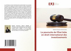 La poursuite de l'État hôte en droit international des investissements - Fealem, Boykott Aristarque Rétinol