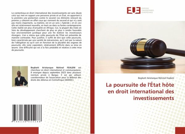 La poursuite de l'État hôte en droit international des investissements