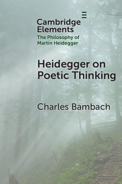 Cover Heidegger on Poetic Thinking