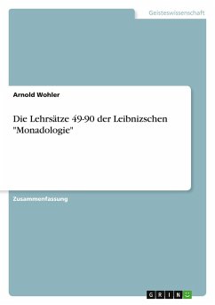 Die Lehrsätze 49-90 der Leibnizschen 