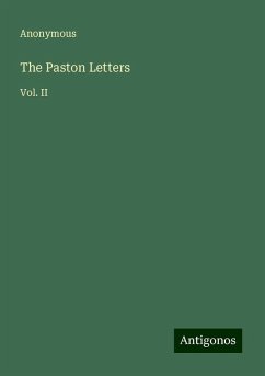 The Paston Letters - Anonymous