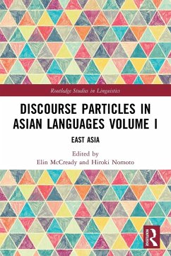 Cover Discourse Particles in Asian Languages Volume I