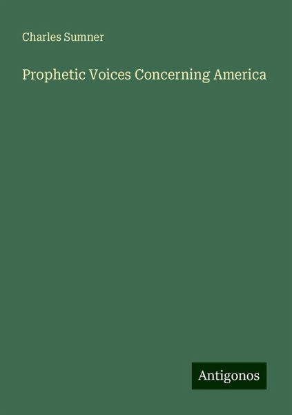 Prophetic Voices Concerning America