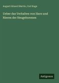 Ueber das Verhalten von Harn und Nieren der Neugeborenen