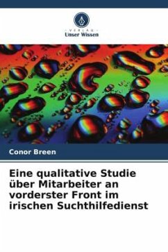 Cover Eine qualitative Studie über Mitarbeiter an vorderster Front im irischen Suchthilfedienst
