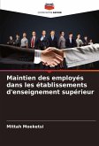 Maintien des employés dans les établissements d'enseignement supérieur