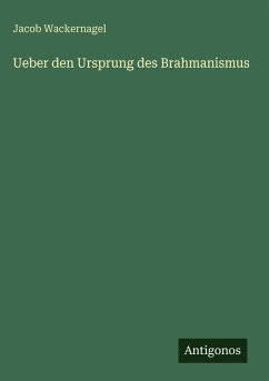 Cover Ueber den Ursprung des Brahmanismus
