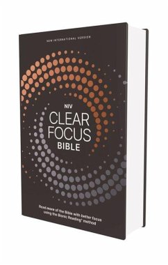 Cover Niv, Clear Focus Bible, Hardcover, Charcoal/Copper