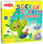 HABA 2011722001 - Socken Zocken Jubiläums-Edition mit echten Socken, Familienspiel ab 4 Jahren