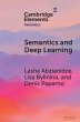 Semantics and Deep Learning - Bild 1