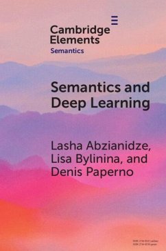 Semantics and Deep Learning - Abzianidze, Lasha; Bylinina, Lisa; Paperno, Denis