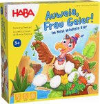 HABA 2011720001 - Auweia, Frau Geier! Geschicklichkeitsspiel ab 3 Jahren