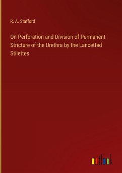 On Perforation and Division of Permanent Stricture of the Urethra by the Lancetted Stilettes