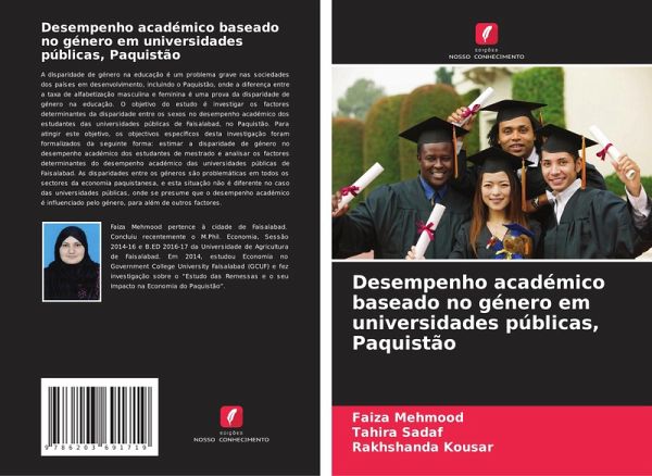 Desempenho académico baseado no género em universidades públicas, Paquistão