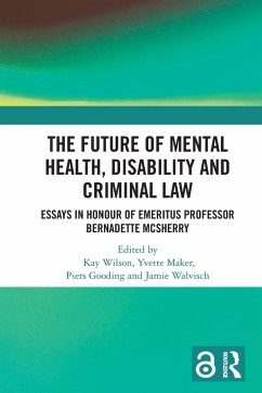 Cover The Future of Mental Health, Disability and Criminal Law