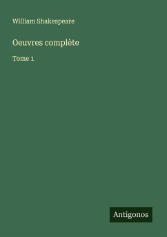 Cover Oeuvres complète