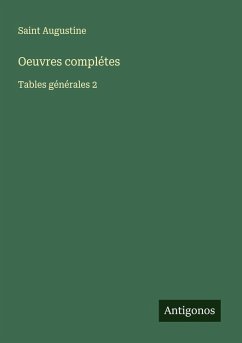 Cover Oeuvres complétes