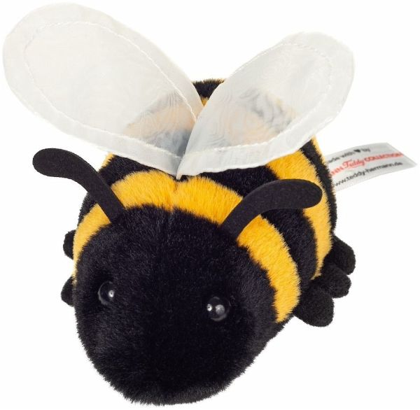 Teddy Hermann 926634 - Biene, 11 cm, Plüschtier