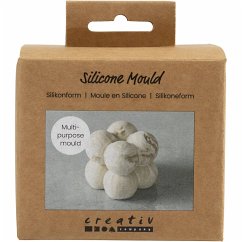 Cover Creativ Company Silikonform, Quadrat mit Seifenblasen, H 4 cm, 37 g, 1 Stk