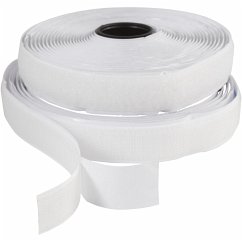 Creativ Company Klettband Haken & Ösen, selbstklebend, B 20 mm, Weiß, 5 m, 1 Rolle Cover Creativ Company Klettband Haken & Ösen, selbstklebend, B 20 mm, Weiß, 5 m, 1 Rolle