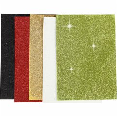 Creativ Company Moosgummi-Blätter, A5, 148x210 mm, Dicke 2 mm, Sortierte Farben, 5 Blatt Cover Creativ Company Moosgummi-Blätter, A5, 148x210 mm, Dicke 2 mm, Sortierte Farben, 5 Blatt