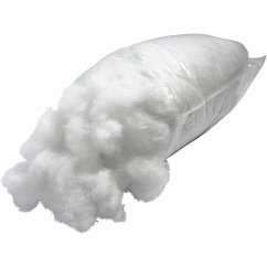 Cover Creativ Company Füllmaterial für Kuscheltiere, Weiß, 1 kg