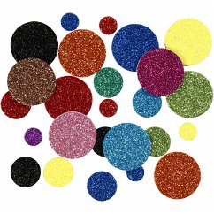 Cover Creativ Company Moosgummikreise, D 12+20+32 mm, 150 sortiert