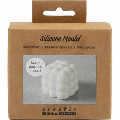 Cover Creativ Company Silikonform, Quadrat mit Seifenblasen, H 5 cm, B 6 cm, 125 g, 1 Stk