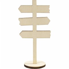 Cover Creativ Company Schild mit Sockel, H 12 cm, B 6 cm, 1 Stk