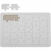 Creativ Company Puzzle, Größe 21x30 cm, weiß, 1 Stk Creativ Company Puzzle, Größe 21x30 cm, weiß, 1 Stk