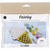 Creativ Company Mini Kreativ Set Malen, Eiswaffel, Sortierte Farben