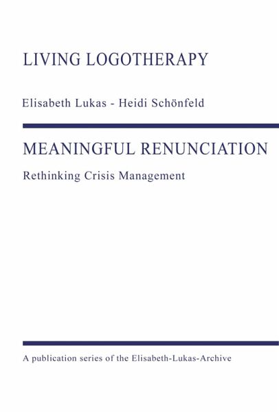 MEANINGFUL RENUNCIATION (eBook, ePUB)