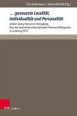 ... genaueste Localität, Individualität und Personalität (eBook, PDF)
