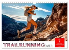 Cover Trailrunning Power (Wandkalender 2025 DIN A4 quer), CALVENDO Monatskalender